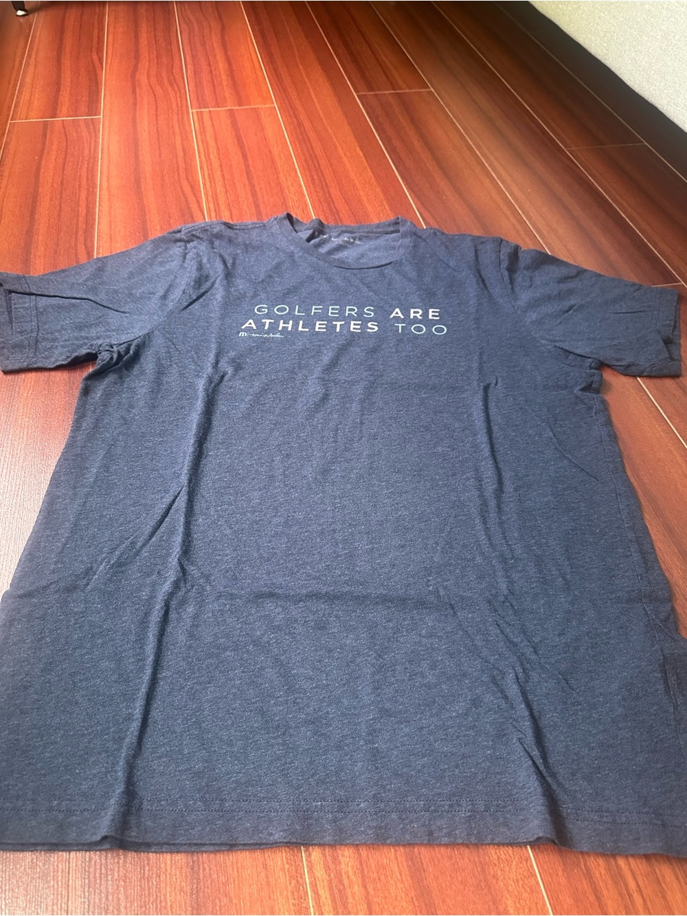 Travis Mathew Navy 'Golfers Are Athletes Too' Short-Sleeve Tee